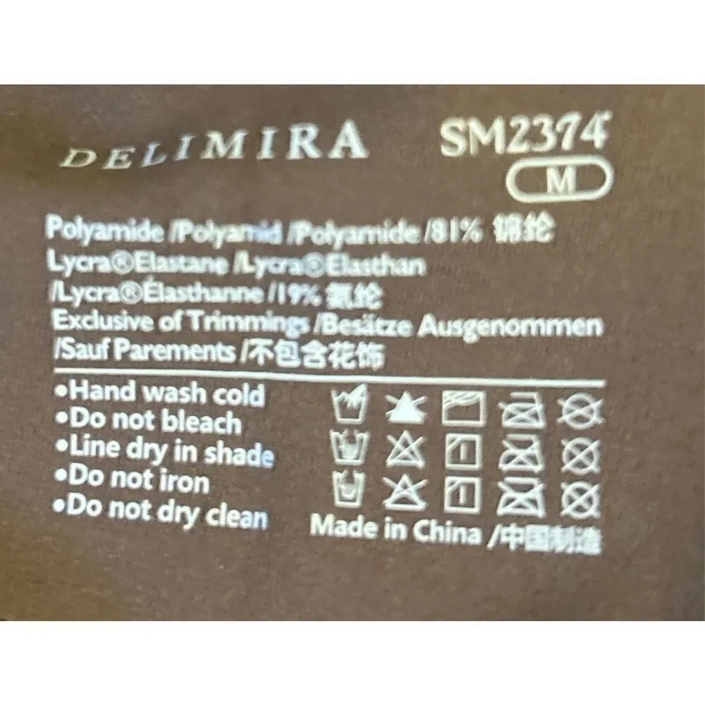 Delimira Bra Size Medium